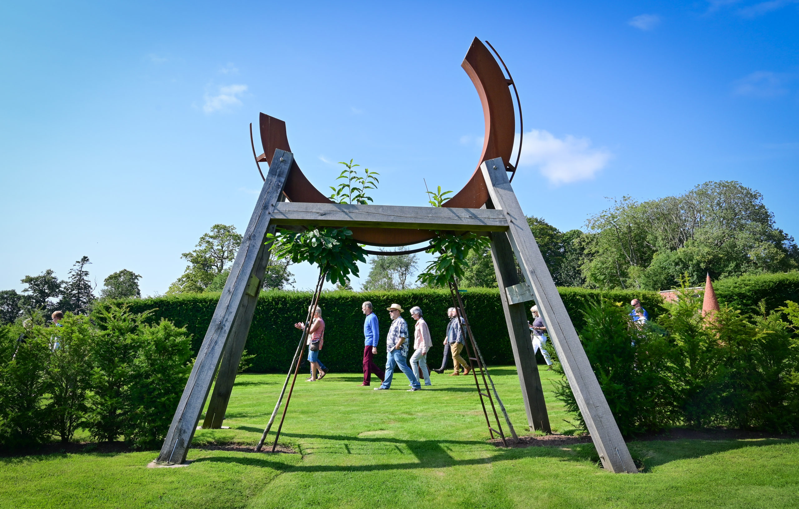 Charlie Poulsen sculpture Marchmont House Open Studios