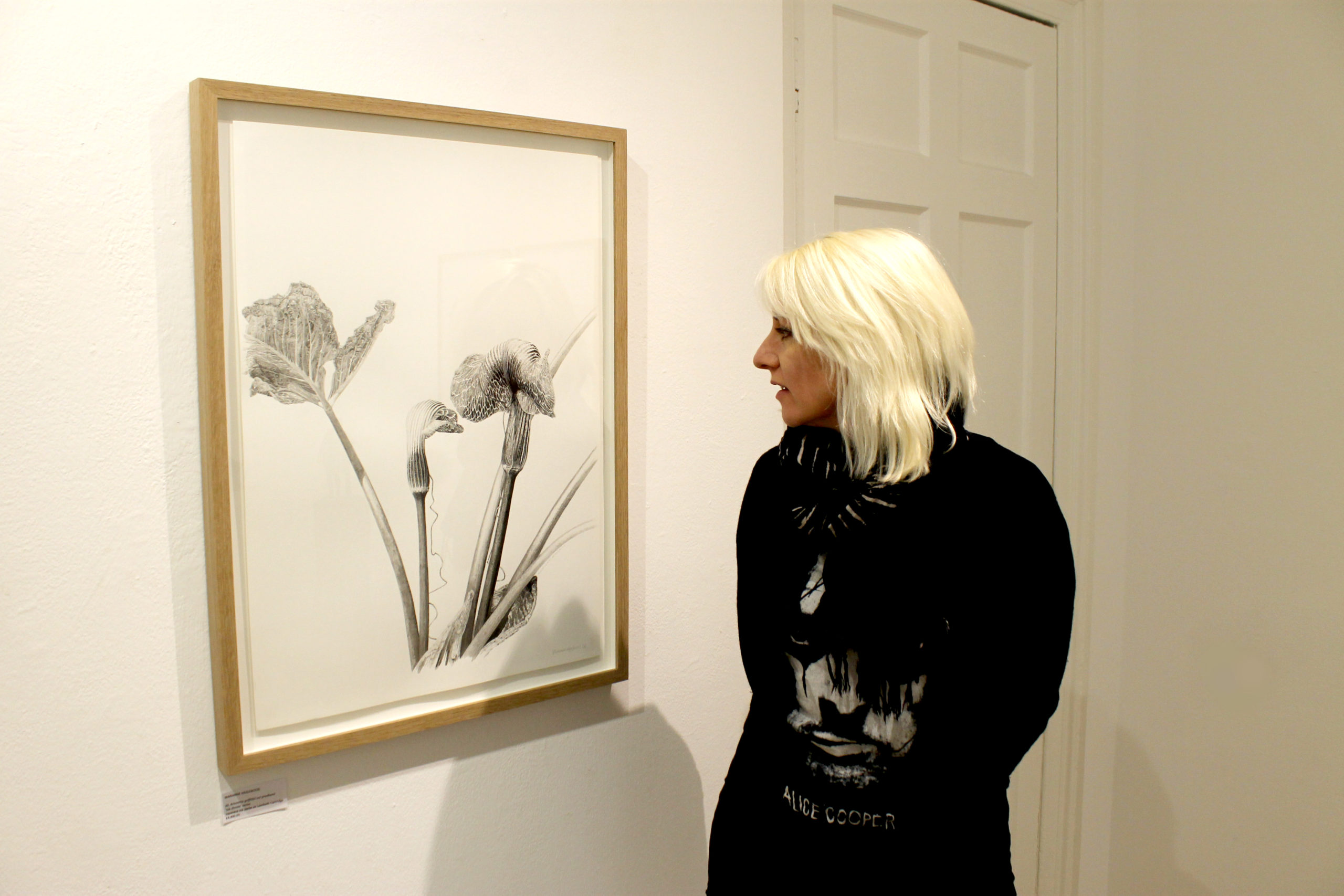 Marianne Hazlewood at the Open Eye Gallery, Edinburgh