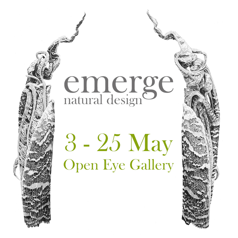 emerge : natural design  at the Open Eye Gallery 3 - 25 May