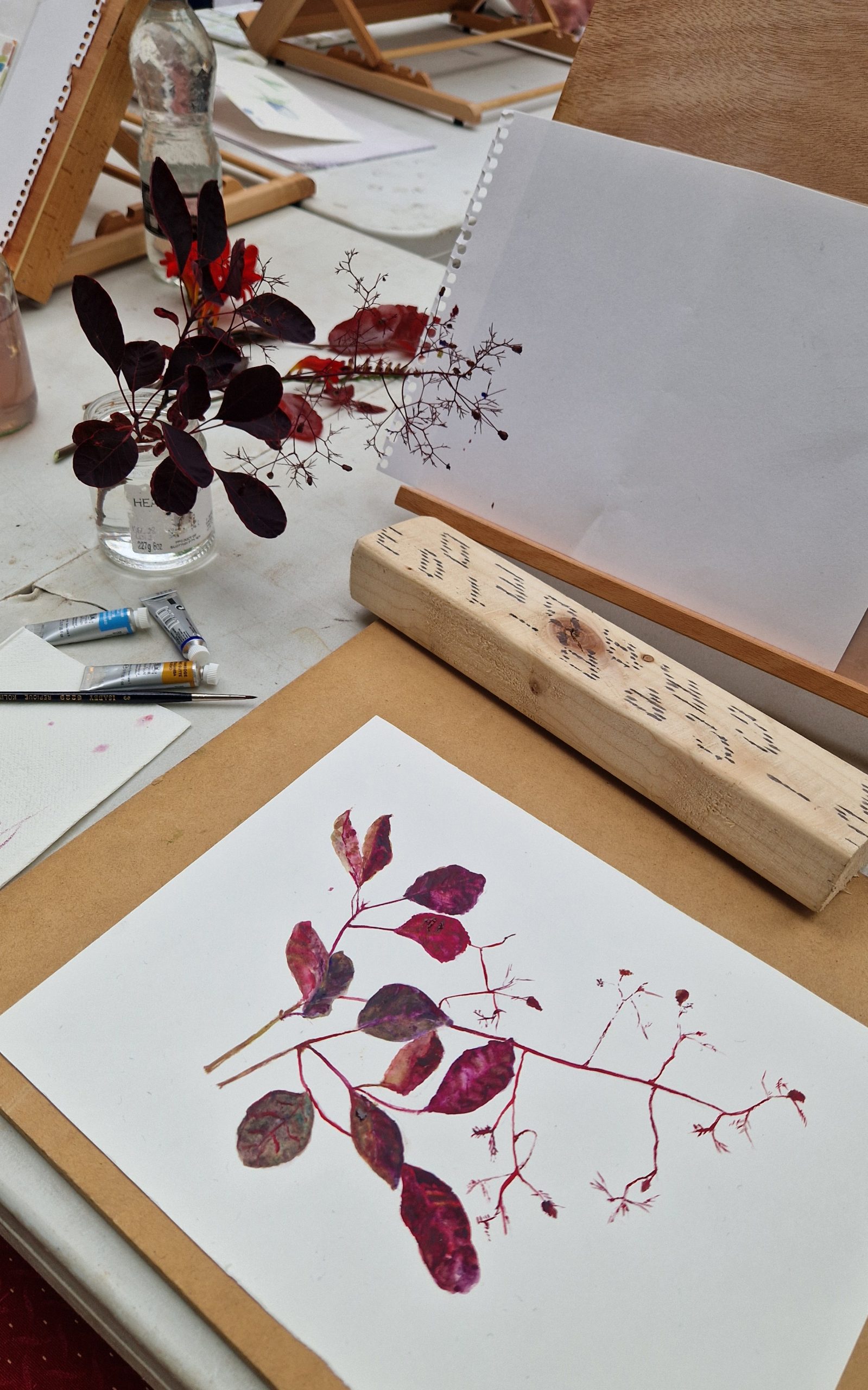 create2 painting in a class