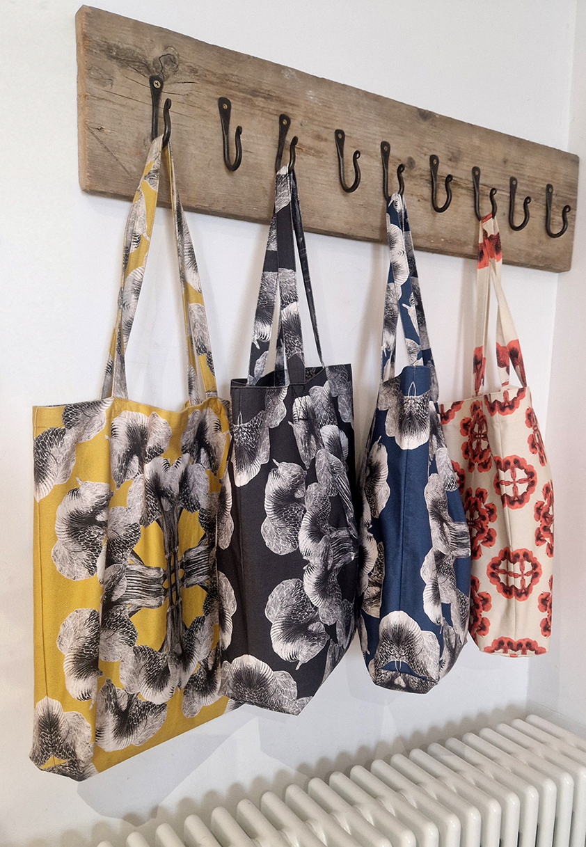 Large tote bags by Marianne Hazlewood