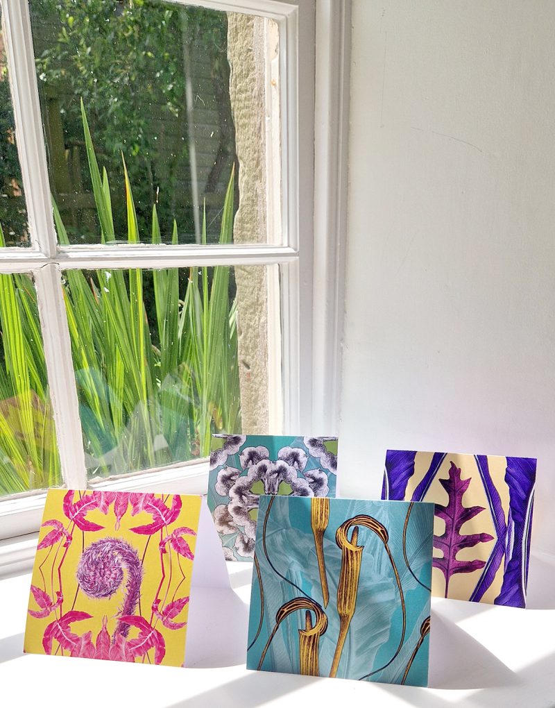 Regency Botanical greetings card