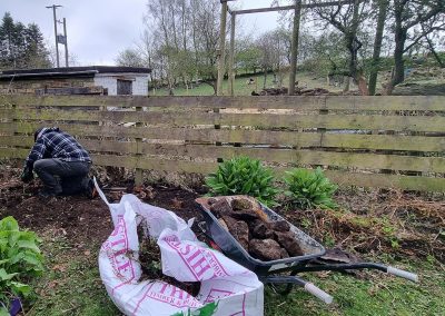 Digging up rocks - 2022