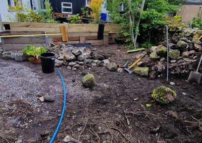 Rabbit proofing the kitchen garden - 2024