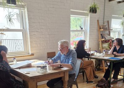 Marianne's studio in Carlops - Botanical Painting and Yoga Weekend May 2026