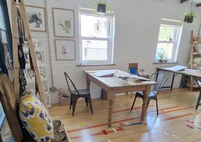 Marianne's studio in Carlops - Botanical Painting and Yoga Weekend May 2026