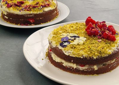 Alex's lovely lunches at our Botanical Painting Weekends