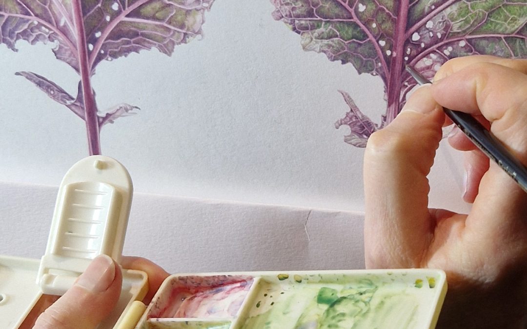 Focus and unwind with our Botanical painting & Yoga Retreat